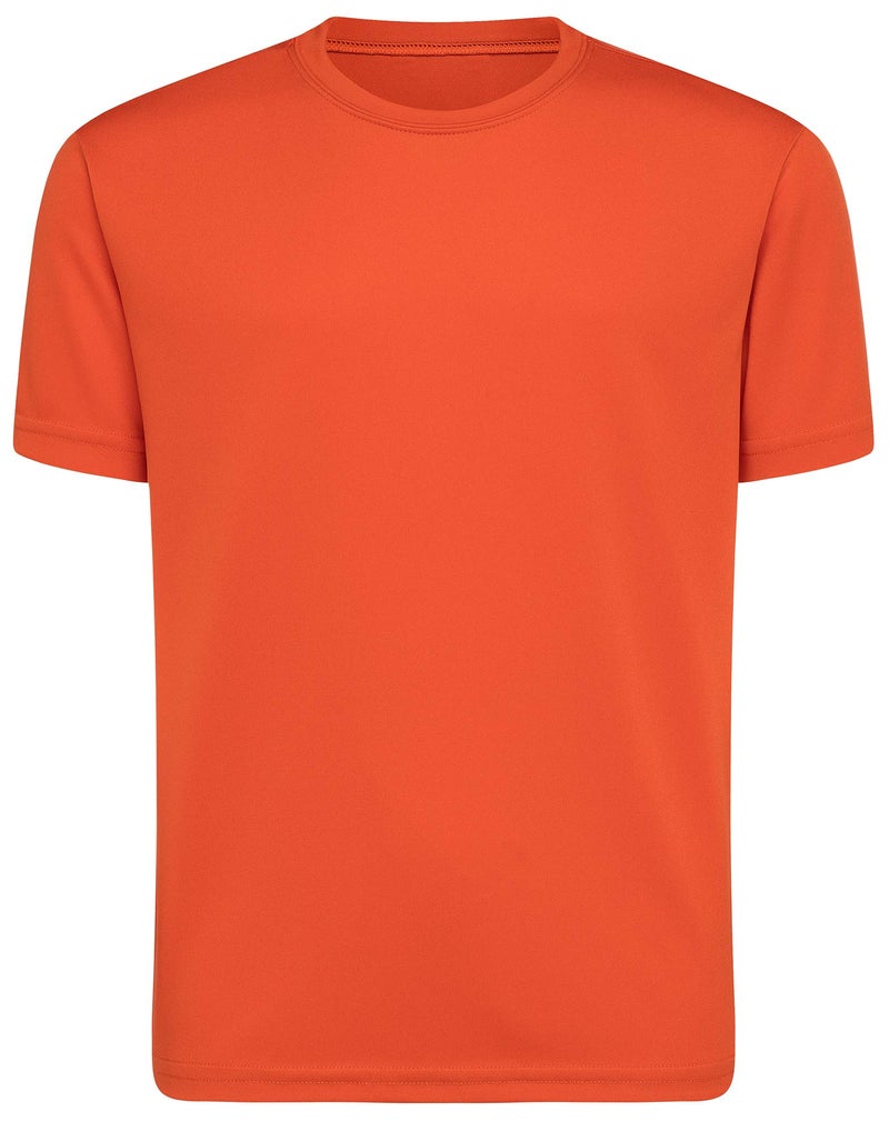 Opna Youth Boys Dri Fit Athletic T Shirts for Boys & Girls Sports Undershirt â€“ Youth & Teen Sizes DEEPORN-M Orange - Image 1